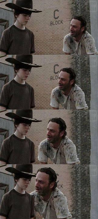 High Quality the walking dad Blank Meme Template