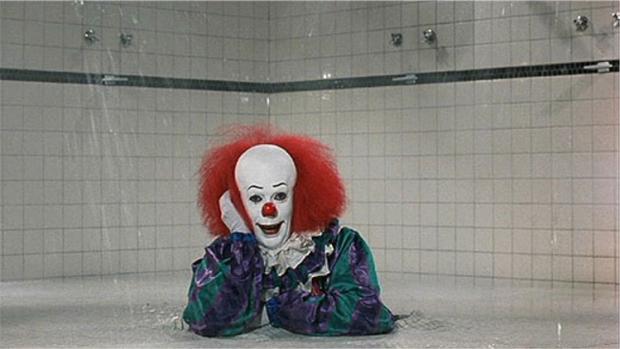 Pennywise Shower Blank Meme Template
