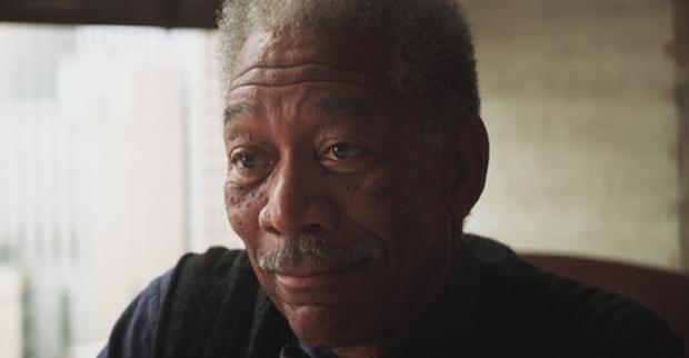 Amusedly Skeptical Morgan Freeman Blank Meme Template