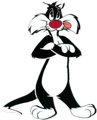 High Quality Sylvester the Cat Blank Meme Template