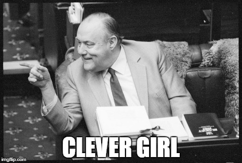 CLEVER GIRL | made w/ Imgflip meme maker