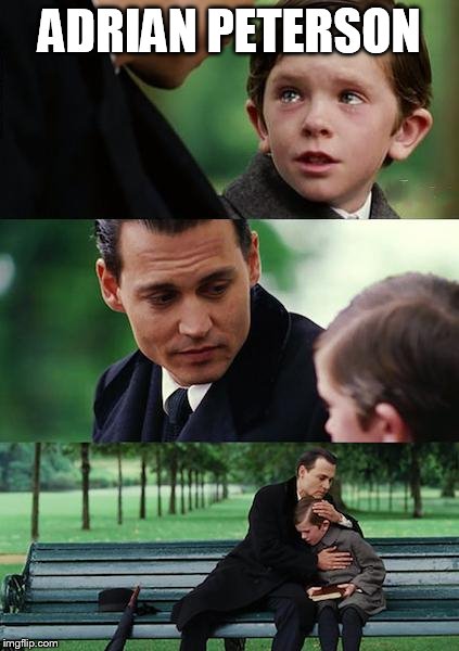 Finding Neverland | ADRIAN PETERSON | image tagged in memes,finding neverland | made w/ Imgflip meme maker