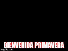PRIMAVERA  | BIENVENIDA PRIMAVERA | image tagged in gifs | made w/ Imgflip video-to-gif maker