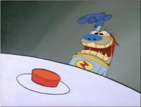 Stimpy History Eraser Button Blank Template - Imgflip