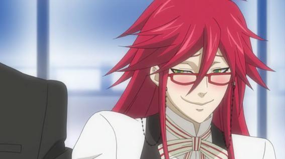 High Quality Booty Crazed Grell Blank Meme Template
