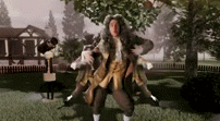 When I start flowing I stay in motion | image tagged in gifs,weird al,issac newton | made w/ Imgflip video-to-gif maker