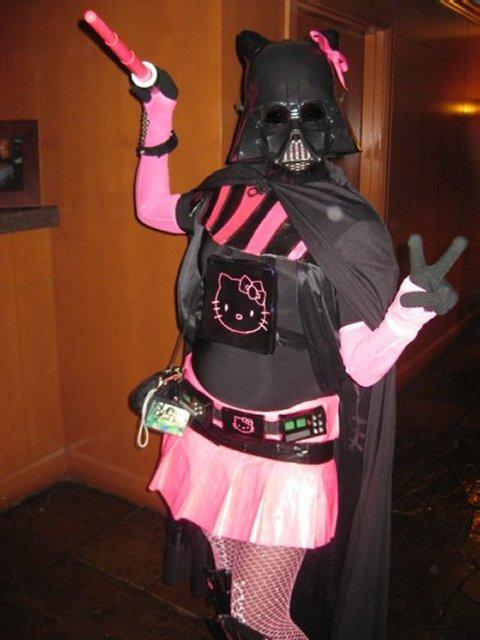 High Quality pink vader Blank Meme Template