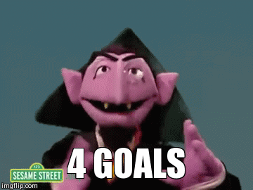 4 GOALS | image tagged in gifs | made w/ Imgflip video-to-gif maker