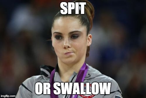 What would Bela do? | SPIT OR SWALLOW | image tagged in sports | made w/ Imgflip meme maker