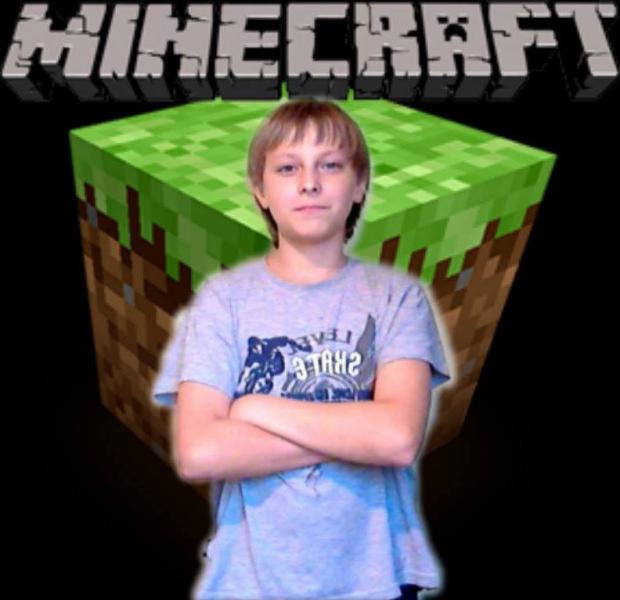 High Quality Scumbag Minecraft Kid Blank Meme Template