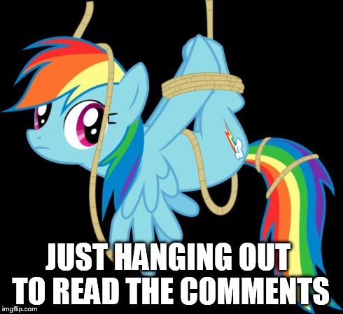 all ties up | JUST HANGING OUT TO READ THE COMMENTS | image tagged in all ties up | made w/ Imgflip meme maker