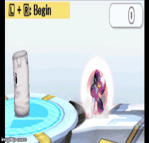 Megaman shield drop | image tagged in gifs | made w/ Imgflip images-to-gif maker