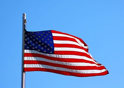 American flag Blank Meme Template