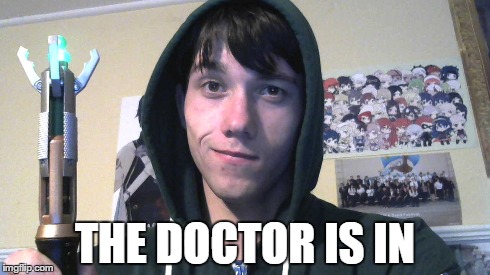 THE DOCTOR IS IN | made w/ Imgflip meme maker