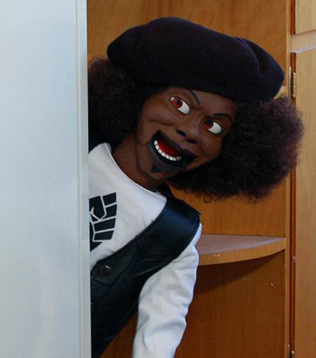 Black Chucky Blank Meme Template