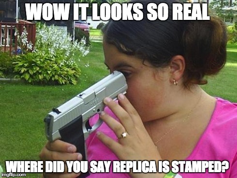 dummy | WOW IT LOOKS SO REAL WHERE DID YOU SAY REPLICA IS STAMPED? | image tagged in dummy | made w/ Imgflip meme maker