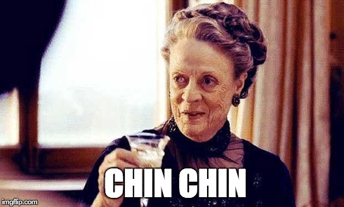 CHIN CHIN | image tagged in dowager chin chin | made w/ Imgflip meme maker