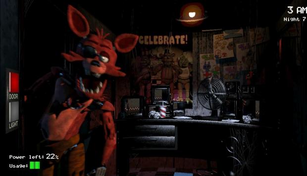 Foxy Five Nights at Freddy's Blank Meme Template