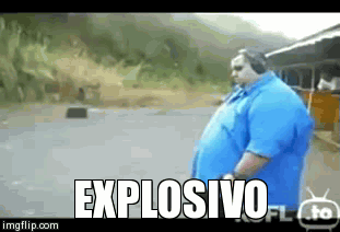 QUE COSA  | EXPLOSIVO | image tagged in gifs | made w/ Imgflip video-to-gif maker