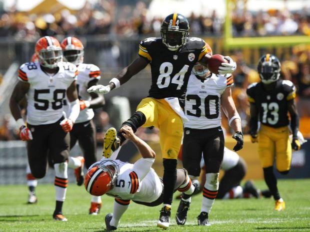 Antonio Brown Dropkick Blank Meme Template