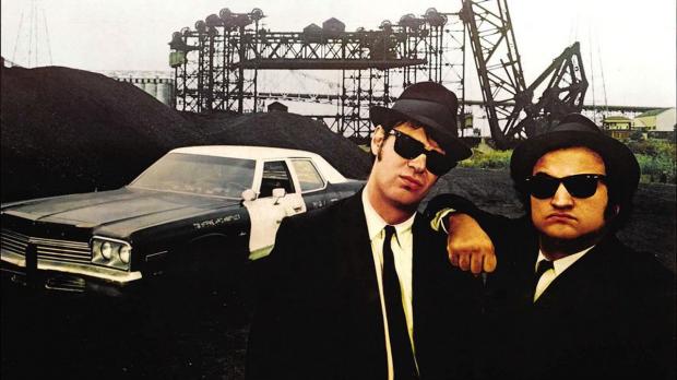 High Quality blues brothers Blank Meme Template