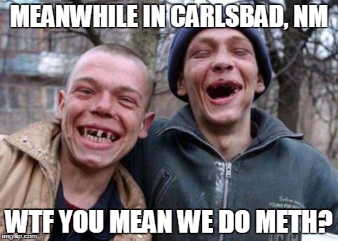 Ugly Twins | MEANWHILE IN CARLSBAD, NM WTF YOU MEAN WE DO METH? | image tagged in memes,ugly twins | made w/ Imgflip meme maker