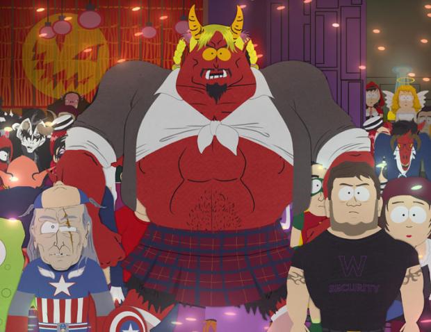 High Quality South Park Satan Sweet 16 Blank Meme Template