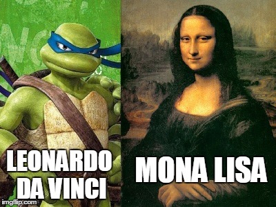 Donatello, Leonardo, Michelangelo e Rafael: artistas