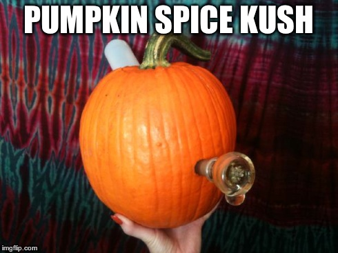 PUMPKIN SPICE KUSH | made w/ Imgflip meme maker