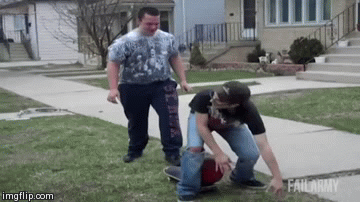 Yep that happened | image tagged in gifs,ouch | made w/ Imgflip video-to-gif maker