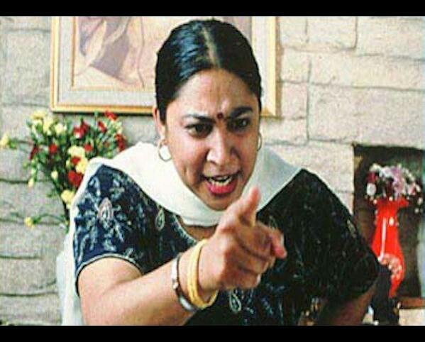 High Quality Angry Indian Mum  Blank Meme Template