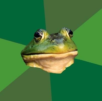 High Quality bachelor frog Blank Meme Template
