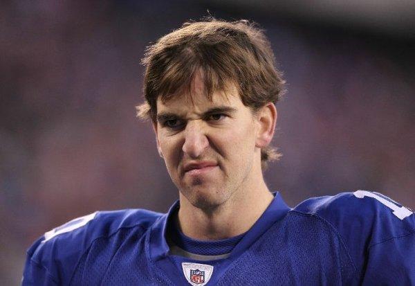 High Quality Eli Manning Poopy Face Blank Meme Template