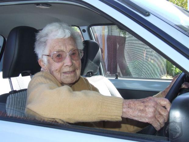 Scumbag Elderly Driver Blank Meme Template