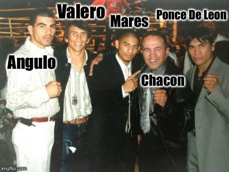 Angulo Valero Mares Chacon Ponce De Leon | made w/ Imgflip meme maker