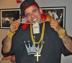 High Quality Gangster Obama Blank Meme Template