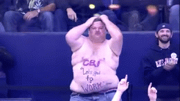 'Dancing Kevin' steals show at Blue Jackets home opener (Video / GIF)