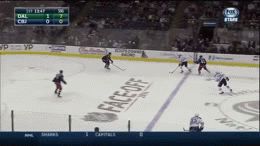 Jamie Benn fights through Blue Jackets defenders for unassisted goal (Video / GIF)