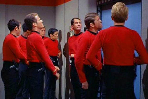 Star Trek Red Shirts Blank Meme Template