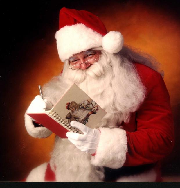 High Quality santa writing Blank Meme Template