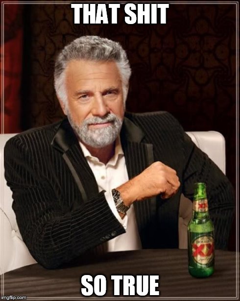 The Most Interesting Man In The World Meme | THAT SHIT SO TRUE | image tagged in memes,the most interesting man in the world | made w/ Imgflip meme maker