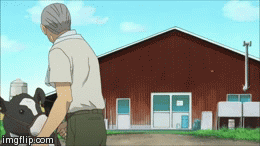 Hachiken Prostrate | image tagged in gifs | made w/ Imgflip video-to-gif maker