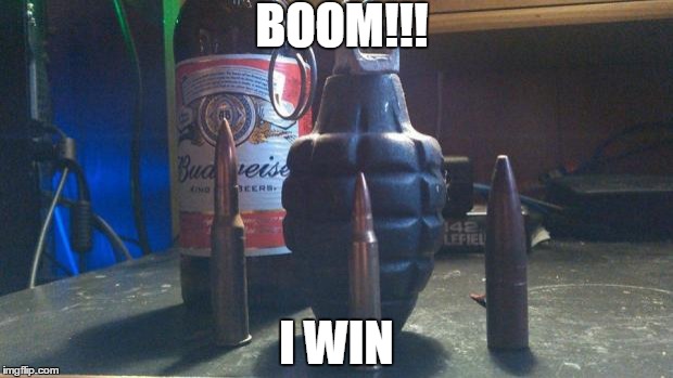 BOOM!!! I WIN | image tagged in gettin some | made w/ Imgflip meme maker