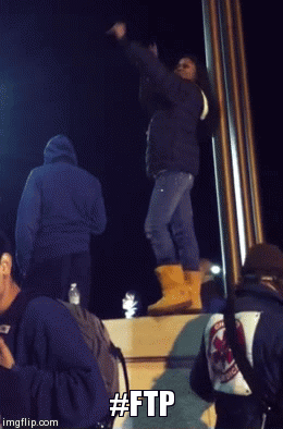 I was at #FergusonOctober like... | #FTP | image tagged in gifs | made w/ Imgflip video-to-gif maker
