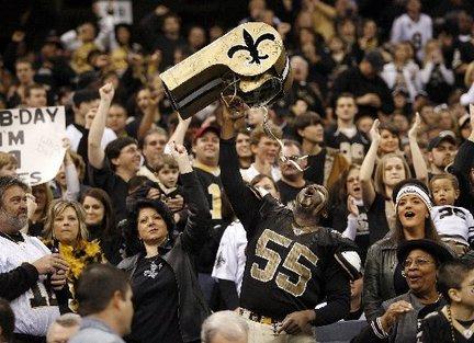 Saints fans Blank Meme Template