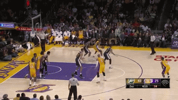 Kobe Bryant dishes behind-the-back to Carlos Boozer (Video / GIF)