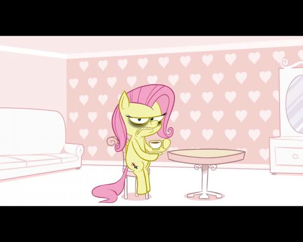 High Quality Fluttershy Blank Meme Template