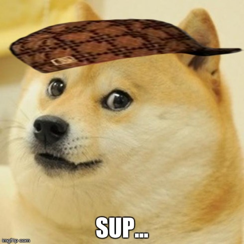 Doge Meme | SUP... | image tagged in memes,doge,scumbag | made w/ Imgflip meme maker