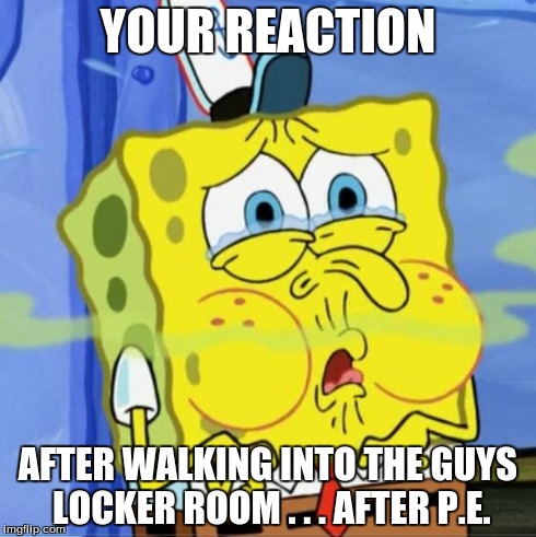 bad smell | YOUR REACTION AFTER WALKING INTO THE GUYS LOCKER ROOM . . . AFTER P.E. | image tagged in bad smell | made w/ Imgflip meme maker