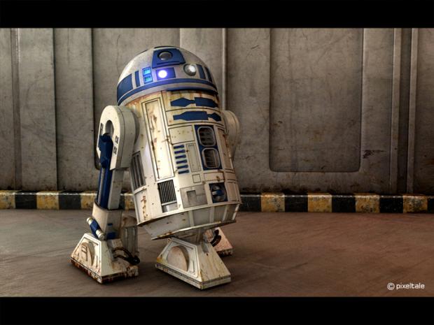 High Quality R2D2 Quotes Blank Meme Template